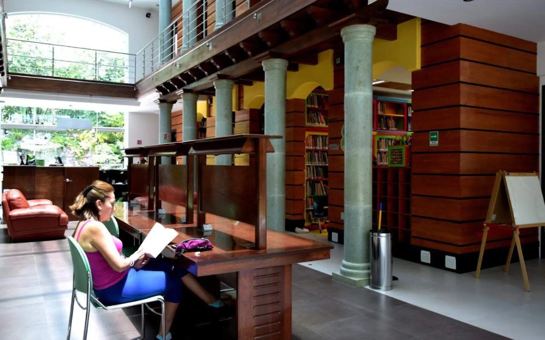 La biblioteca se encuentra en el poblado de Santo Domingo, en Tepoztlán y se ha convertido en referente nacional Fotos Maritza Cuevas